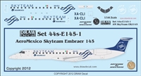 1:144 AeroMexico Connect 'Skyteam' Embraer 145