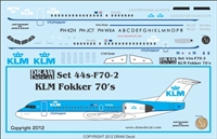 1:144 KLM Cityhopper Fokker 70