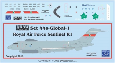 1:144 Royal Air Force Raytheon Sentinel R1s