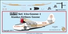 1:144 Alaska Airlines 'Golden Nugget' Grumman Goose