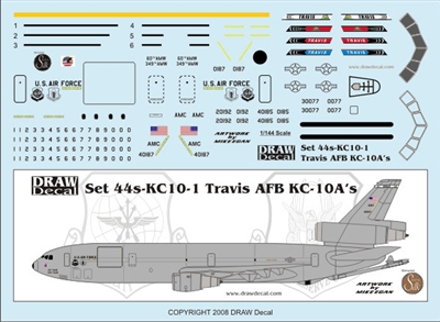 1:144 USAF McDD KC-10A, Travis AFB