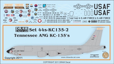 1:144 USAF Tennessee ANG KC135