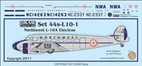 1:144 Northwest Airlines L.10A Electra