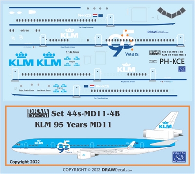 1:144 KLM (2005 cs) McDD MD-11 '95 Years'