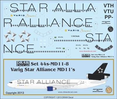1:144 Varig 'Star Alliance' McDD MD-11