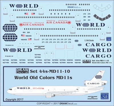 1:144 World Airways McDD MD-11