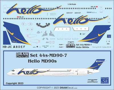 1:144 Hello McDD MD-90-30