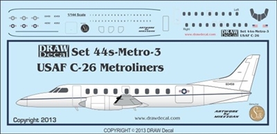 1:144 USAF C.26 (Sa.226) Metro