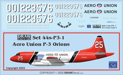 1:144 Aero Union P-3A Orion Tanker