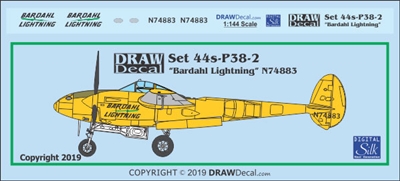 1:144 Lockheed P-38L Lightning 'Bardhal Lightning'