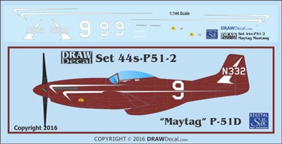 1:144 N.A. P-51D Mustang (David Maytag)