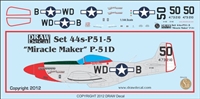 1:144 N.A. P.51D Mustang "Miracle Maker"