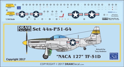 1:144 TF-51 Mustang "NACA 127"
