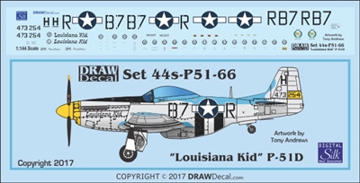 1:144 P-51D Mustang  "Louisiana Kid"