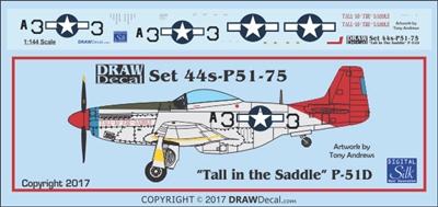 1:144 N.A. P-51D Mustang "Tall in the Saddle"