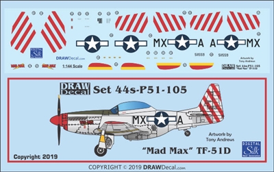 1:144 N.A. TF-51D Mustang "Mad Max"