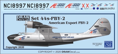 1:144 American Export Airways PBY-2 Catalina