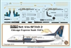 1:144 ATA Chicago Express Saab 340