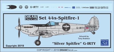 1:144 Vickers Supermarine Spitfire Mk IX "Silver Spitfire"