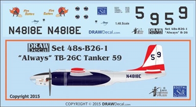 1:48 'Always' TB-26C 'Tanker 59'