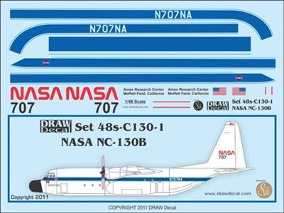1:48 NASA C-130B Hercules