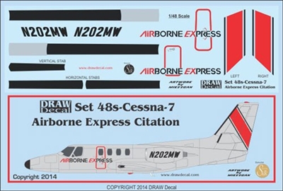 1:48 Airborne Express Cessna 500 Citation 1