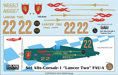 1:48 'Lancer Two' F4U Corsair
