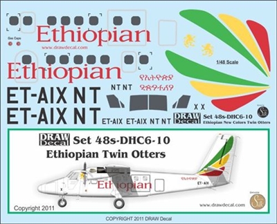 1:48 Ethiopian Airlines DHC-6 Twin Otter