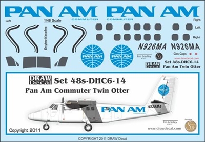 1:48 Pan Am Commuter DHC-6 Twin Otter