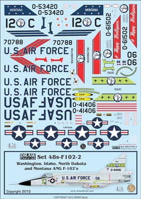 1:48 USAF Northwest ANG F.102 Delta Dart