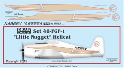 1:48 'Little Nugget' F6F Hellcat Racer