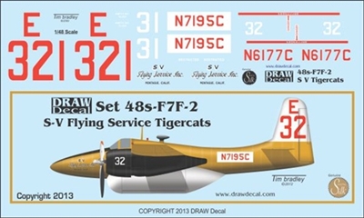 1:48 S-V Flying Service F7F Tigercats