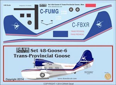 1:48 Trans-Provincial, Blue Grumman Goose