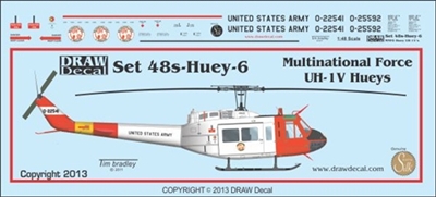 1:48 Multinational Force UH-1V Huey