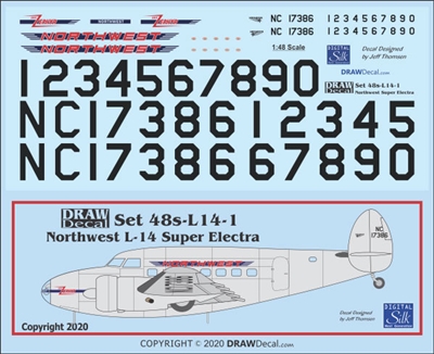 1:48 Northwest L.14H Super Electra
