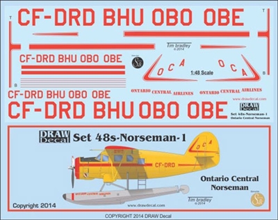 1:48 Central Ontario Airways Norseman