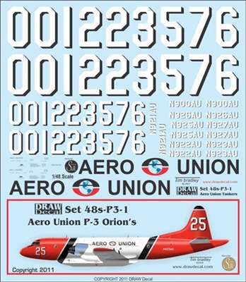 1:48 Aero Union P-3A Orion Tanker
