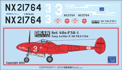 1:48 Lockheed P-38L Lightning Tony LeVier