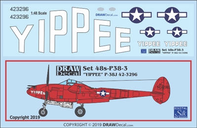 1:48 Lockheed P-38J-20 Lightning "Yippee"