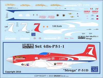 1:48 N.A. P.51D Mustang "Strega"