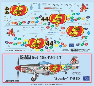 1:48 P-51D Mustang  'Sparky'