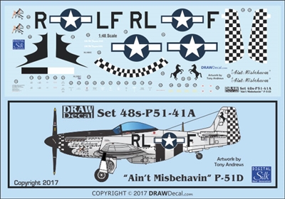 1:48 N.A. P-51D Mustang  "Ain't Misbehavin'" (1999)