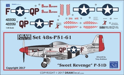 1:48 P-51D Mustang  "Sweet Revenge"