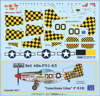 1:48 P-51D Mustang  "Luscious Lisa"
