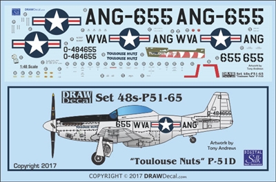 1:48 P-51D Mustang  "Toulouse Nuts"