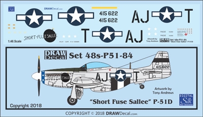 1:48 N.A. P-51D Mustang "Short-Fuse Sallee"