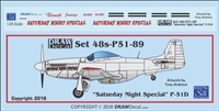 1:48 N.A. P-51D Mustang "Saturday Night Special"