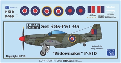 1:48 N.A. P-51D Mustang "Widowmaker"