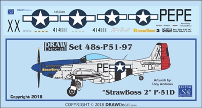 1:48 N.A. P-51D Mustang "Straw Boss II"