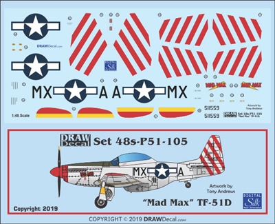 1:48 N.A. TF-51D Mustang "Mad Max"